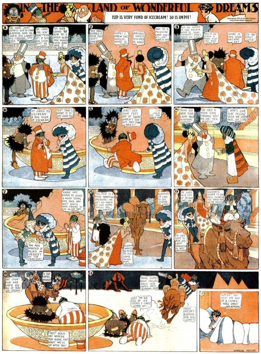  McKay, W. (1998). The Complete Little Nemo in Slumberland: Vol. 1: 1905-1907. Fantagraphics Books