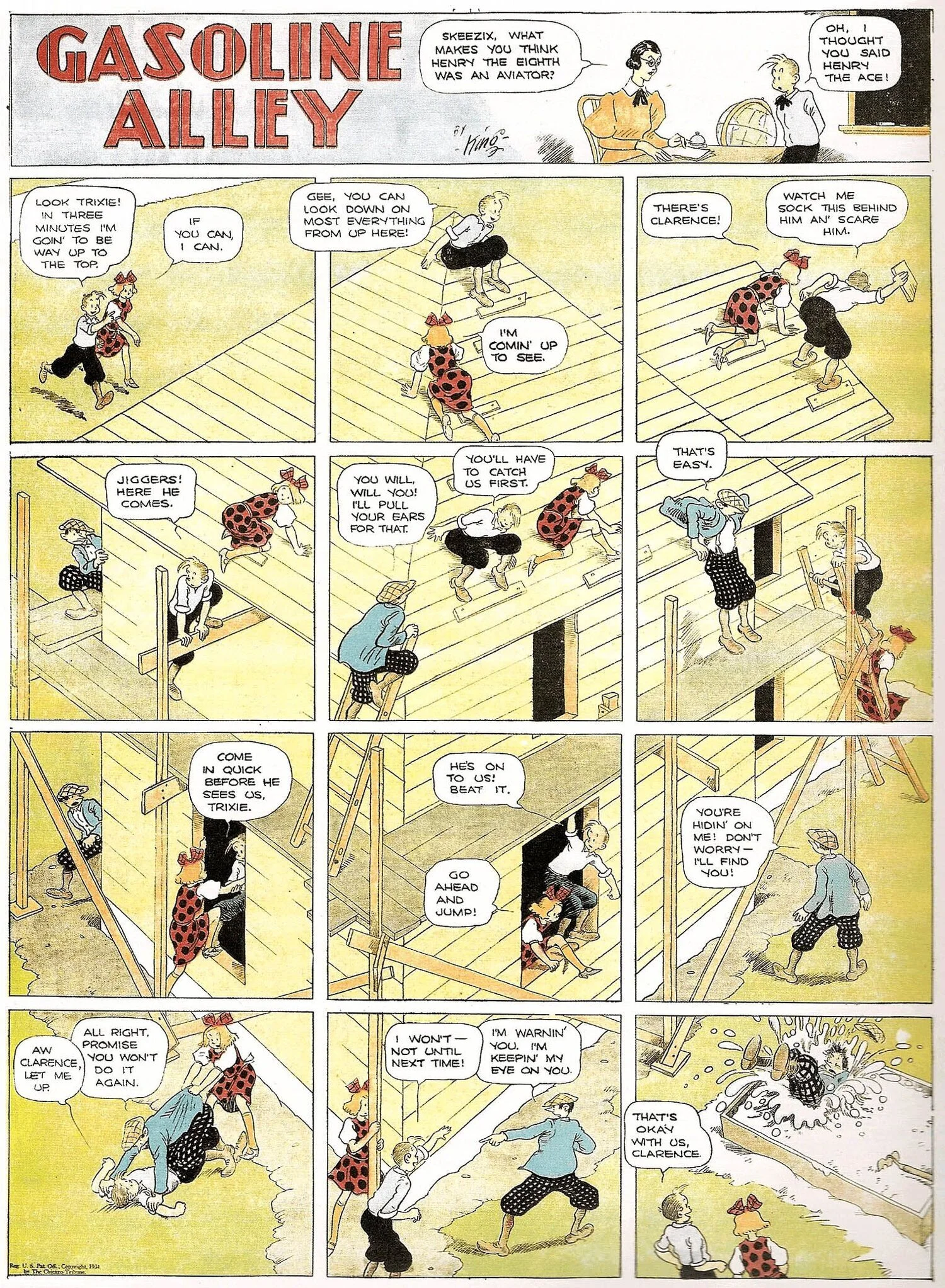 &nbsp;King, F. (2014). Gasoline Alley: The Complete Sundays (Vol. 1, 1920–1922). Dark Horse Books.De precieze grootte van het huis pak je in één oogopslag binnen!