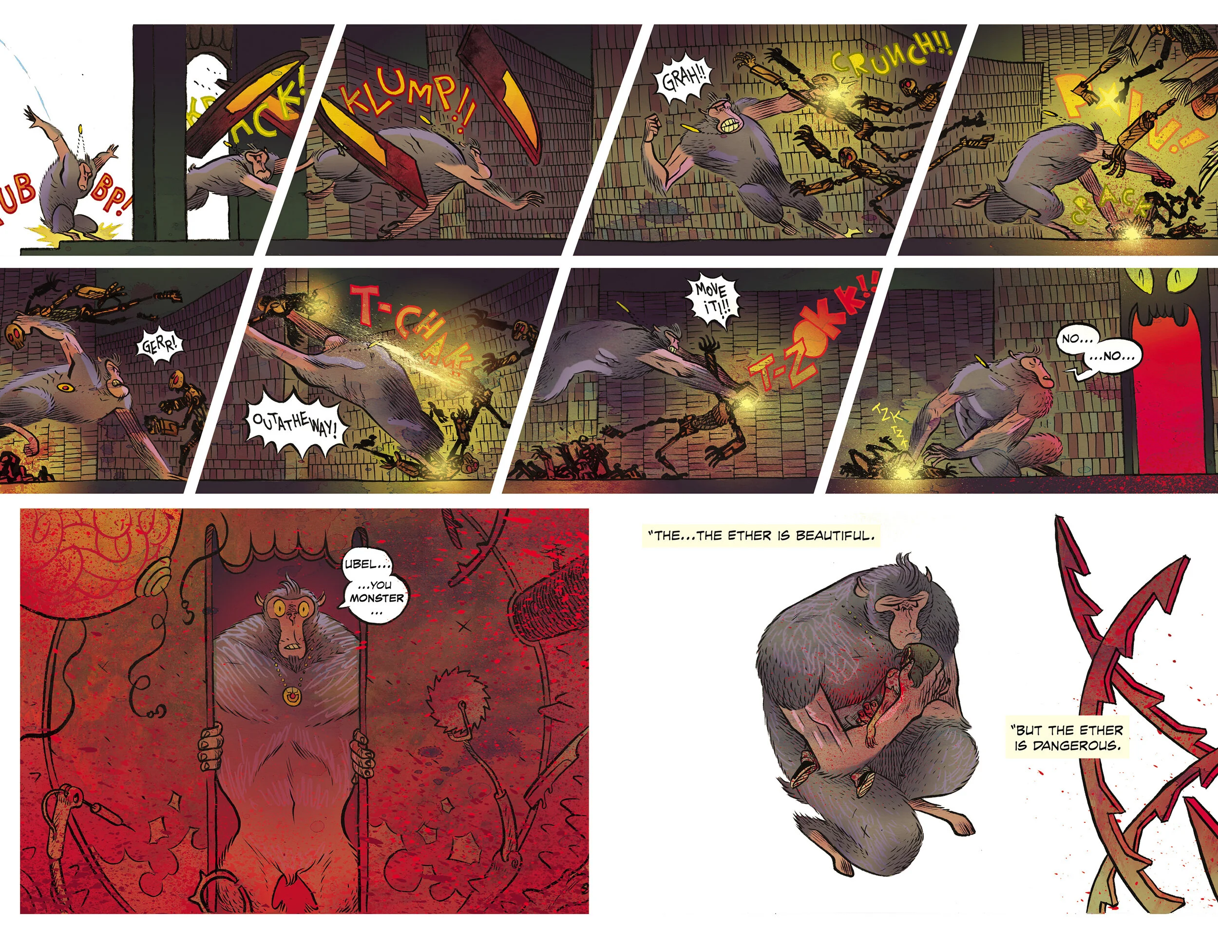  Kindt, M., &amp; Rubin, D. (2017). Ether: Vol. 1: Death of the Last Golden Blaze. Dark Horse Books.