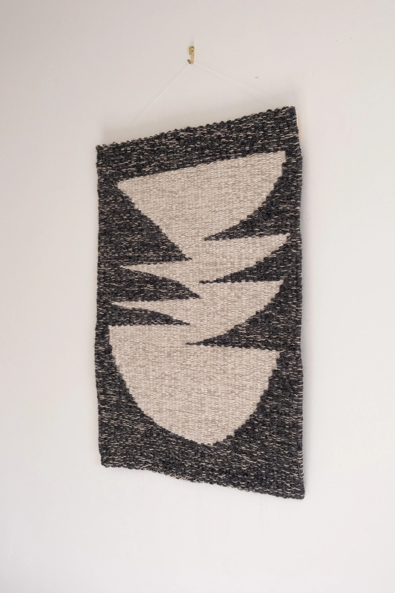 minimalist textile tapestry wall hanging UK