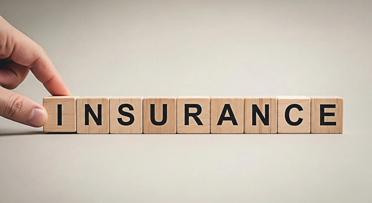 word insurance spelled on wooden blocks