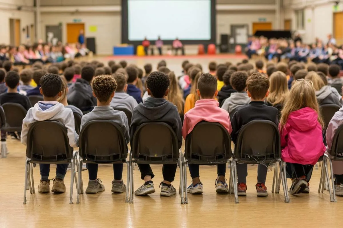 Maintaining privacy while recording school events