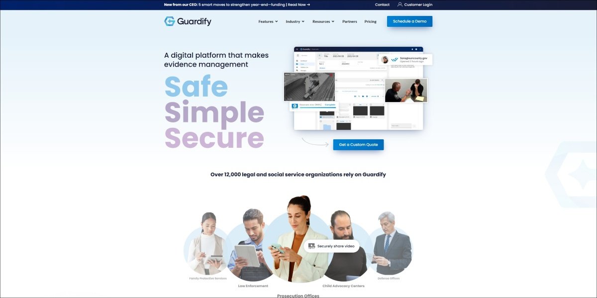 guardify home page