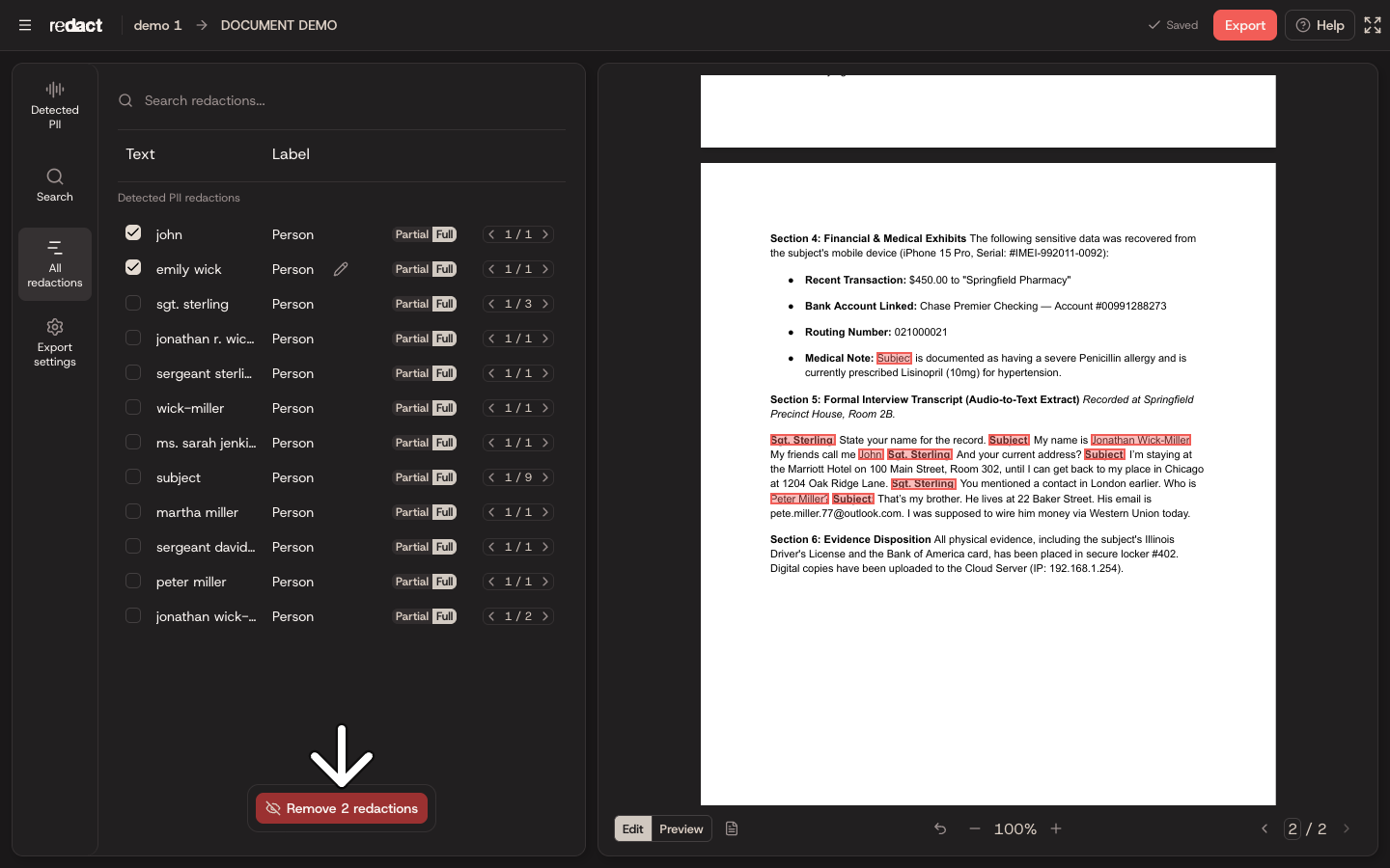 document-all-redactions-remove-selected