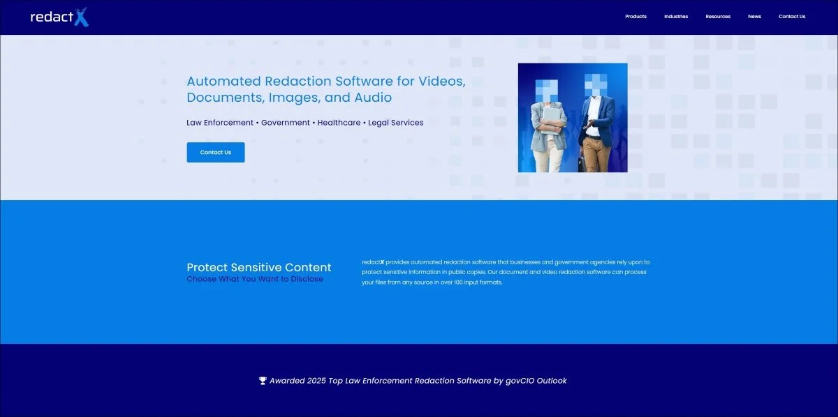 redactx home page