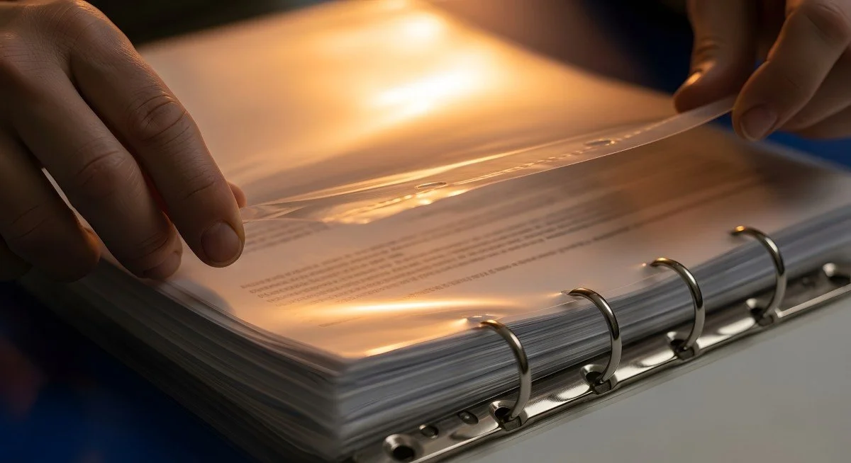 illustrating meticulous record-keeping and secure information management