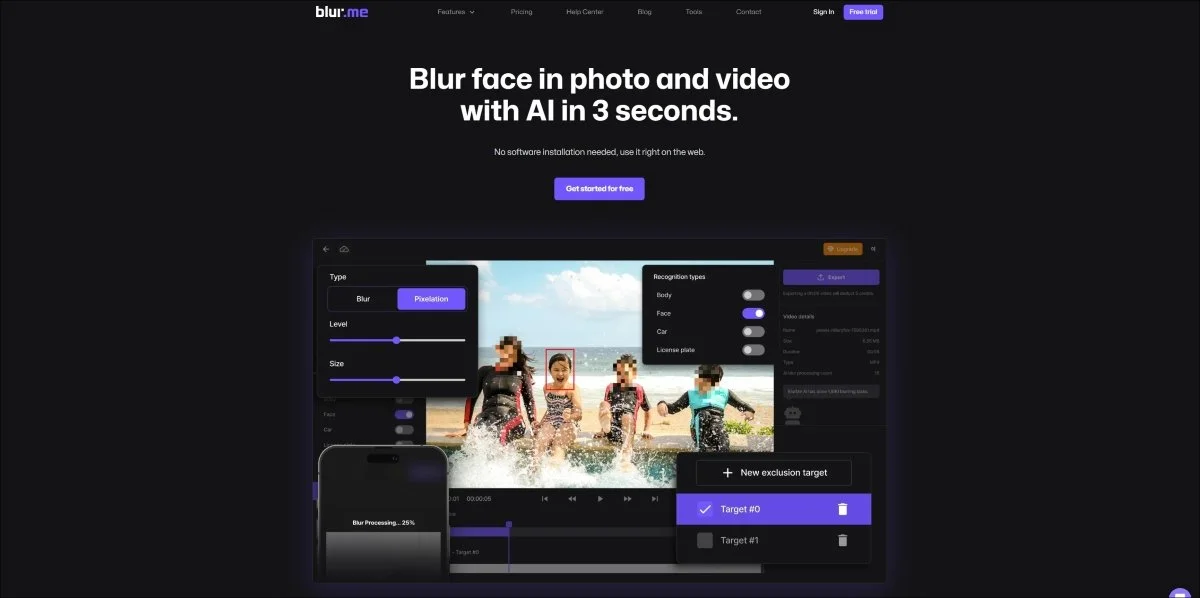 blurme home page