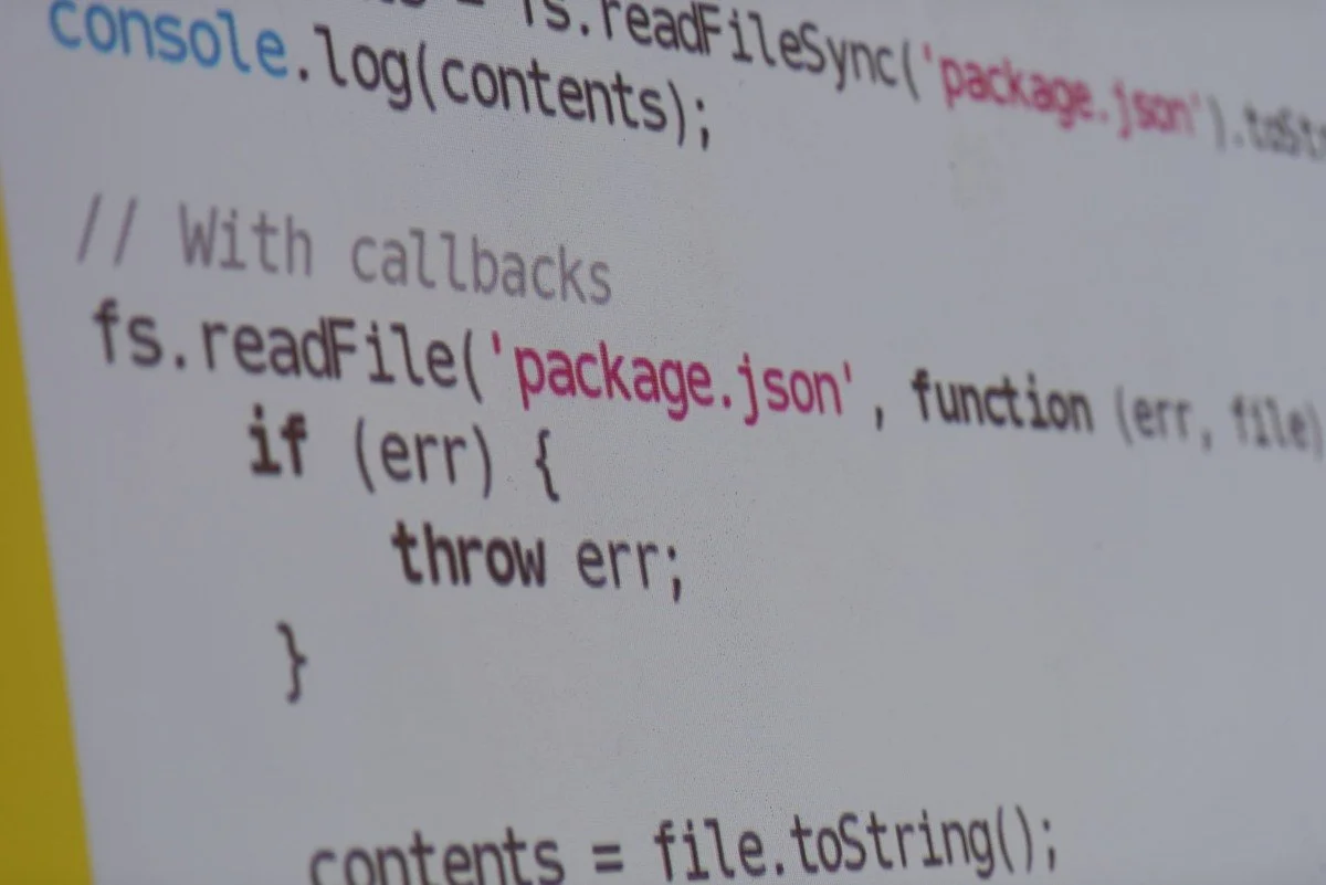 program code view