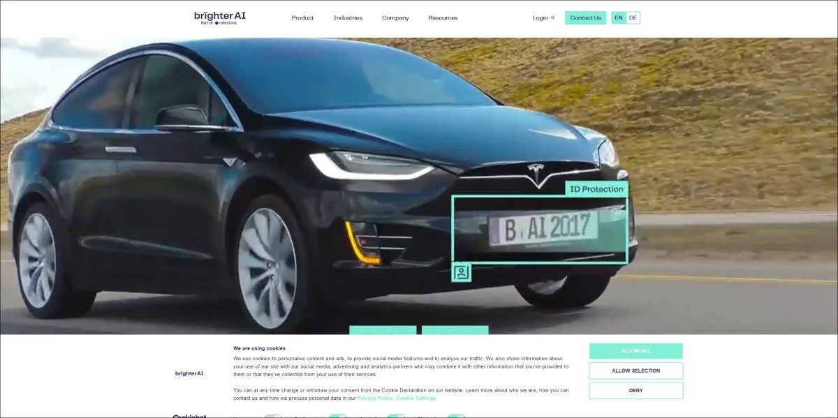 brighter ai home page