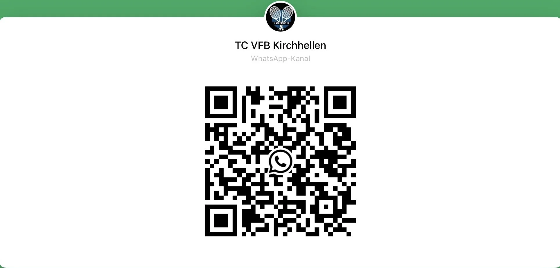 WhatsApp-Kanal                       TC VFB Kirchhellen