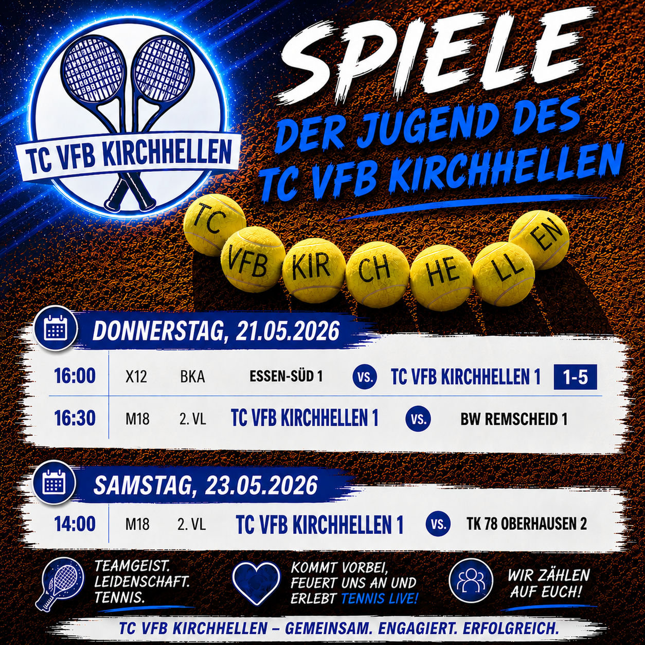 Spiele der Jugend 21.-23.05.26