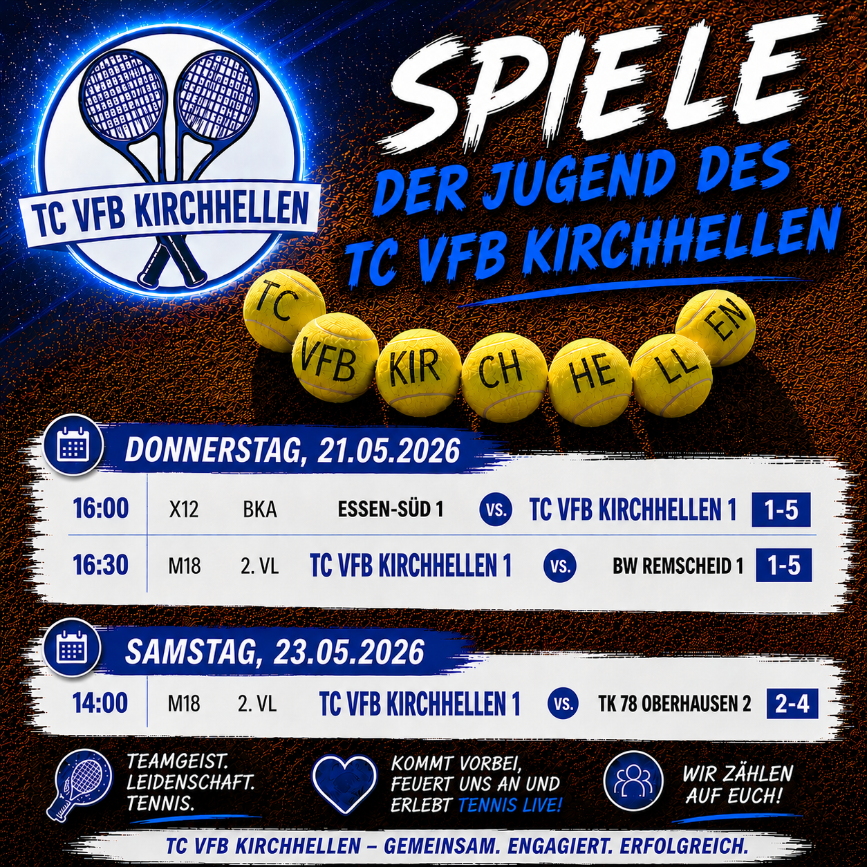 Spiele der Jugend 21.-23.05.26