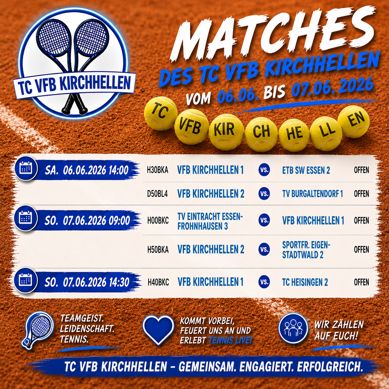 Matches 06.-07.06.26