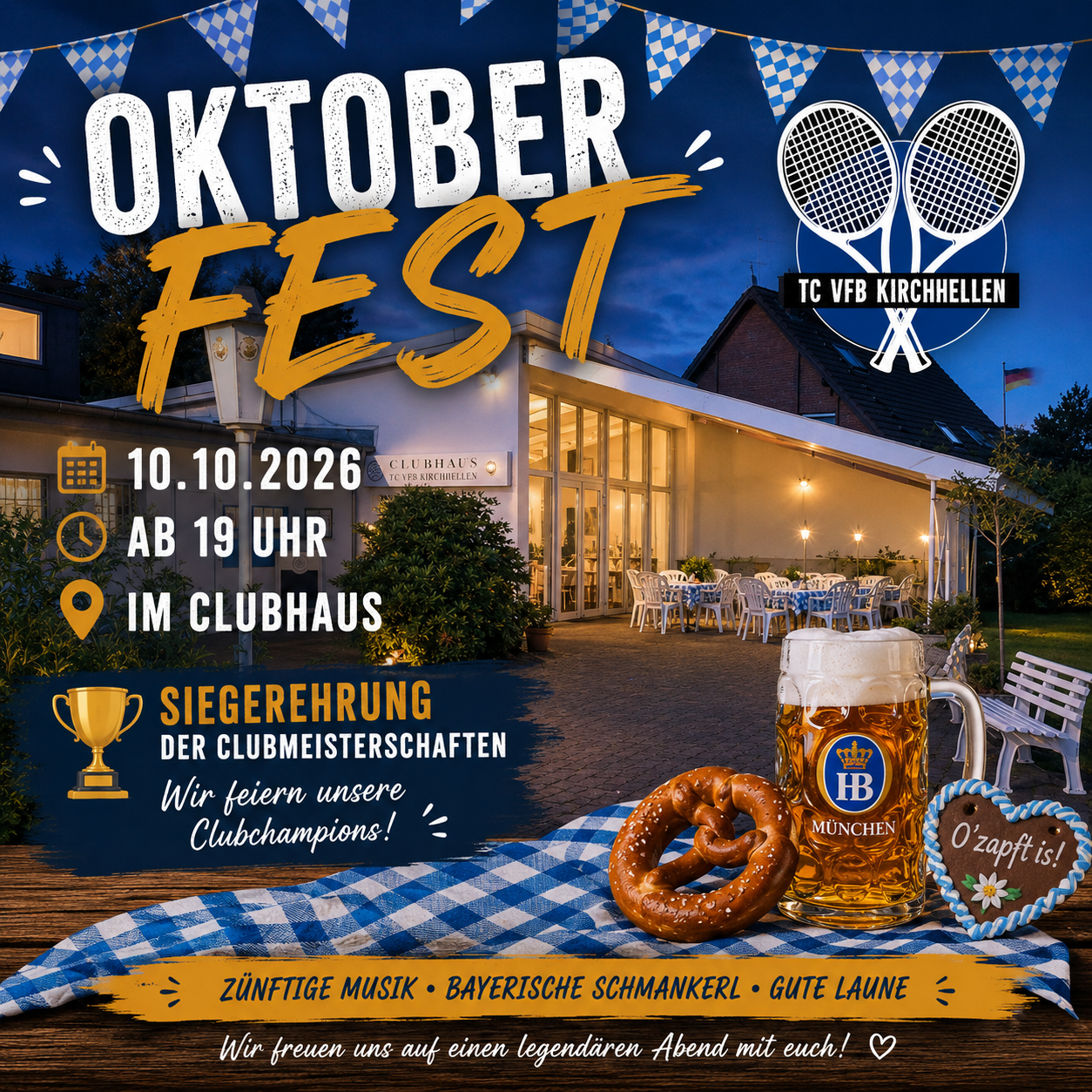 Oktoberfest mit Siegerehrung der Clubmeisterschaften