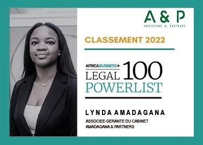 Lynda Amadagana est classée dans le top 100 des meilleurs avocats d’affaires en Afrique francophone