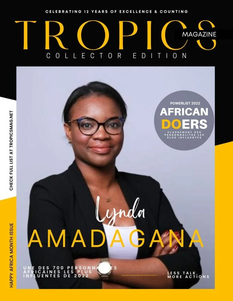 Lynda Amadagana est classée parmi les Africans Doers, les 700 personnalités les plus influentes en Afrique.