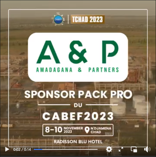 Amadagana &amp; Partners est sponsor du CABEF 2023