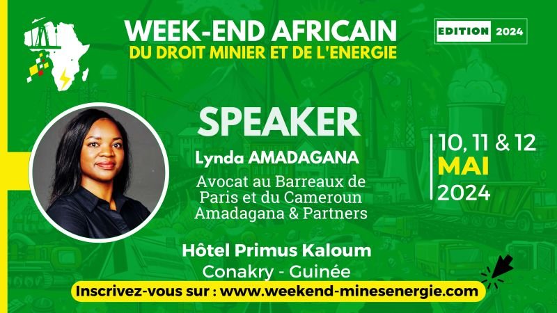 Amadagana &amp; Partners va participer au week end Africain de l’Energie