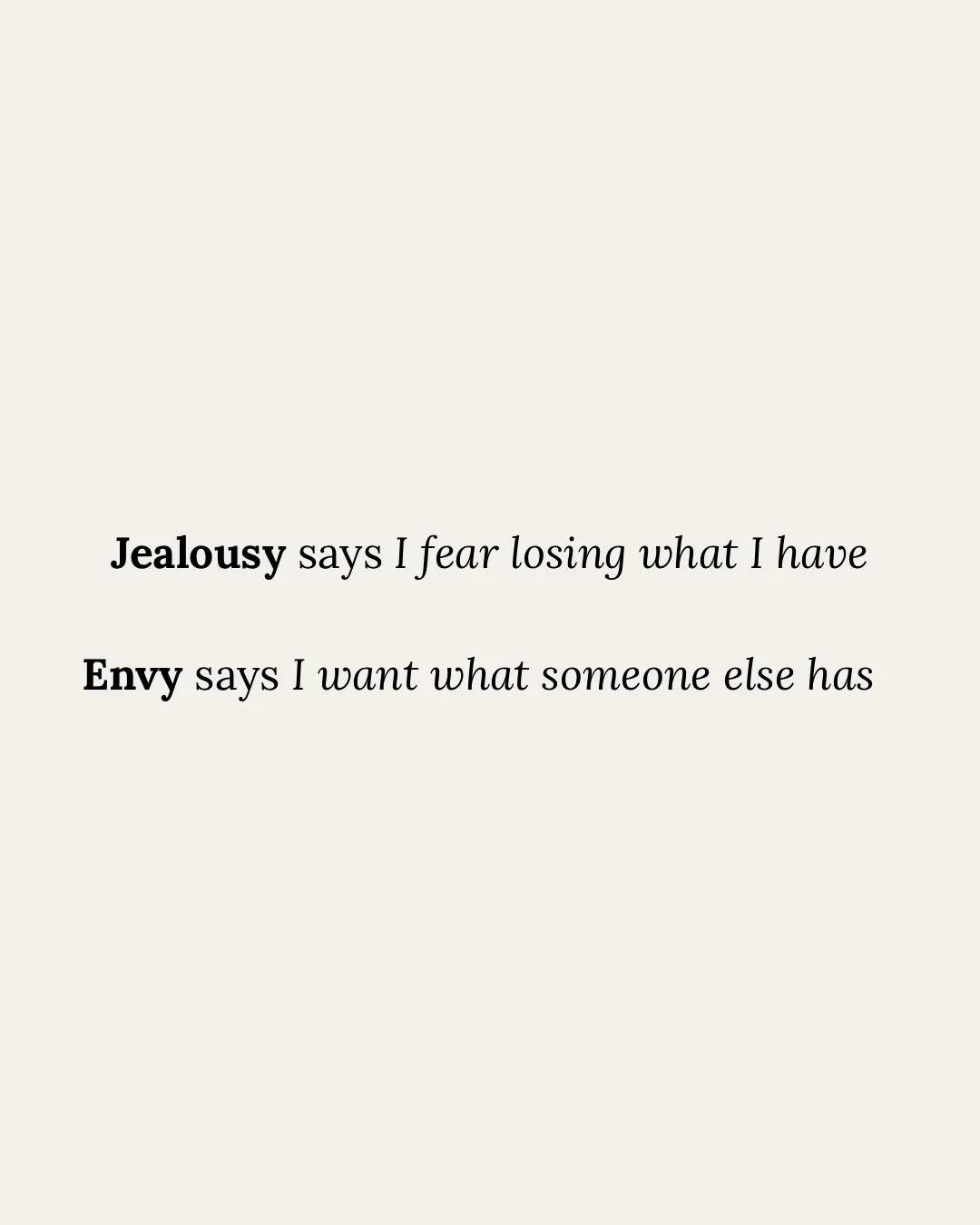 Let&rsquo;s talk feelings ⚡️

We often hear these two used interchangeably but actually they have very different meanings! 

It&rsquo;s important to differentiate the two, as this completely transforms what we do with these feelings after we&rsquo;ve