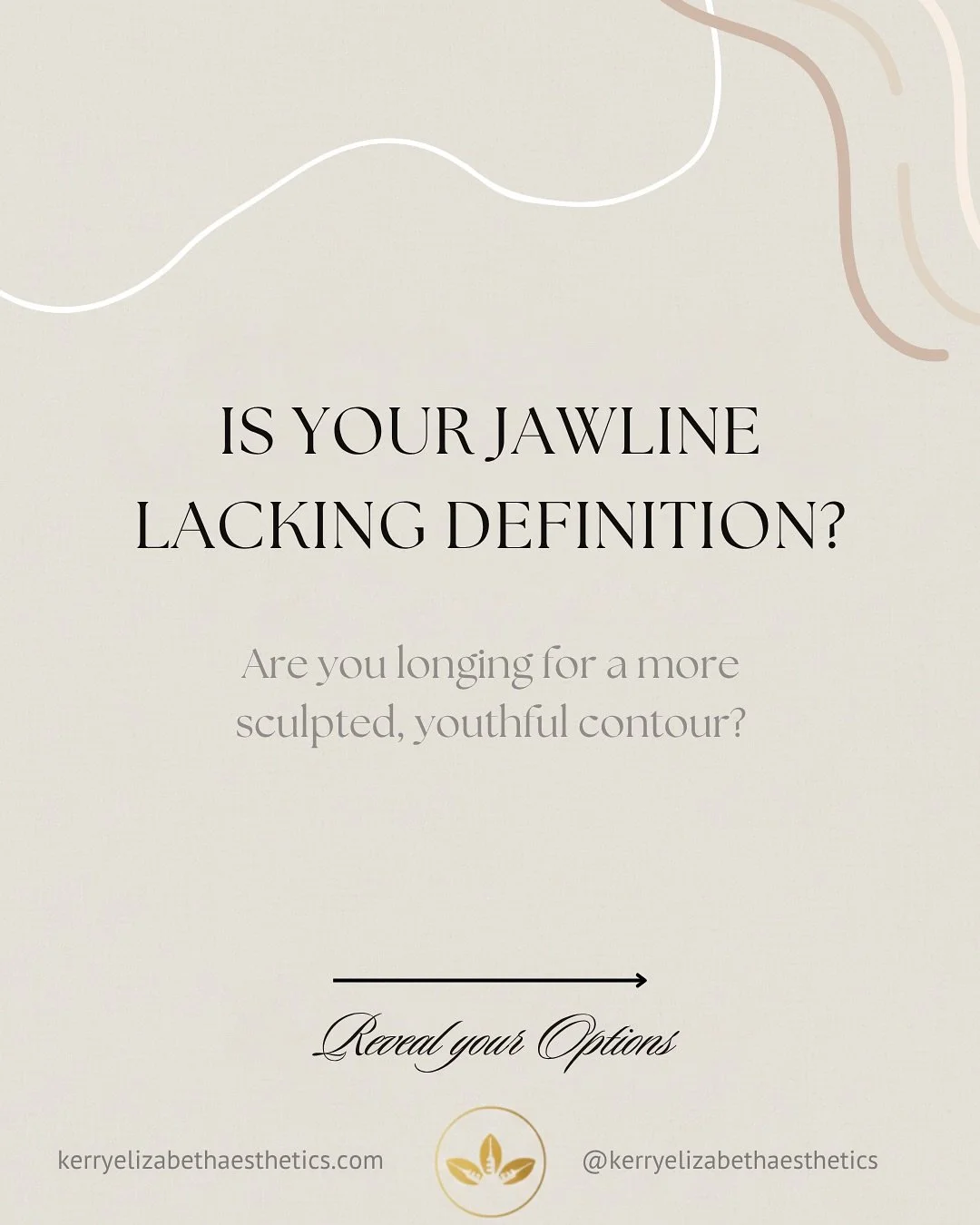 Get that snatched jawline ✨

There are a few options for restoring the volume in your jaw swipe to see how we can help you ➡️

Book a consultation with us to see how you can get your definition back 🫶🏼

#jawlinecontouring #jawlinedefinition