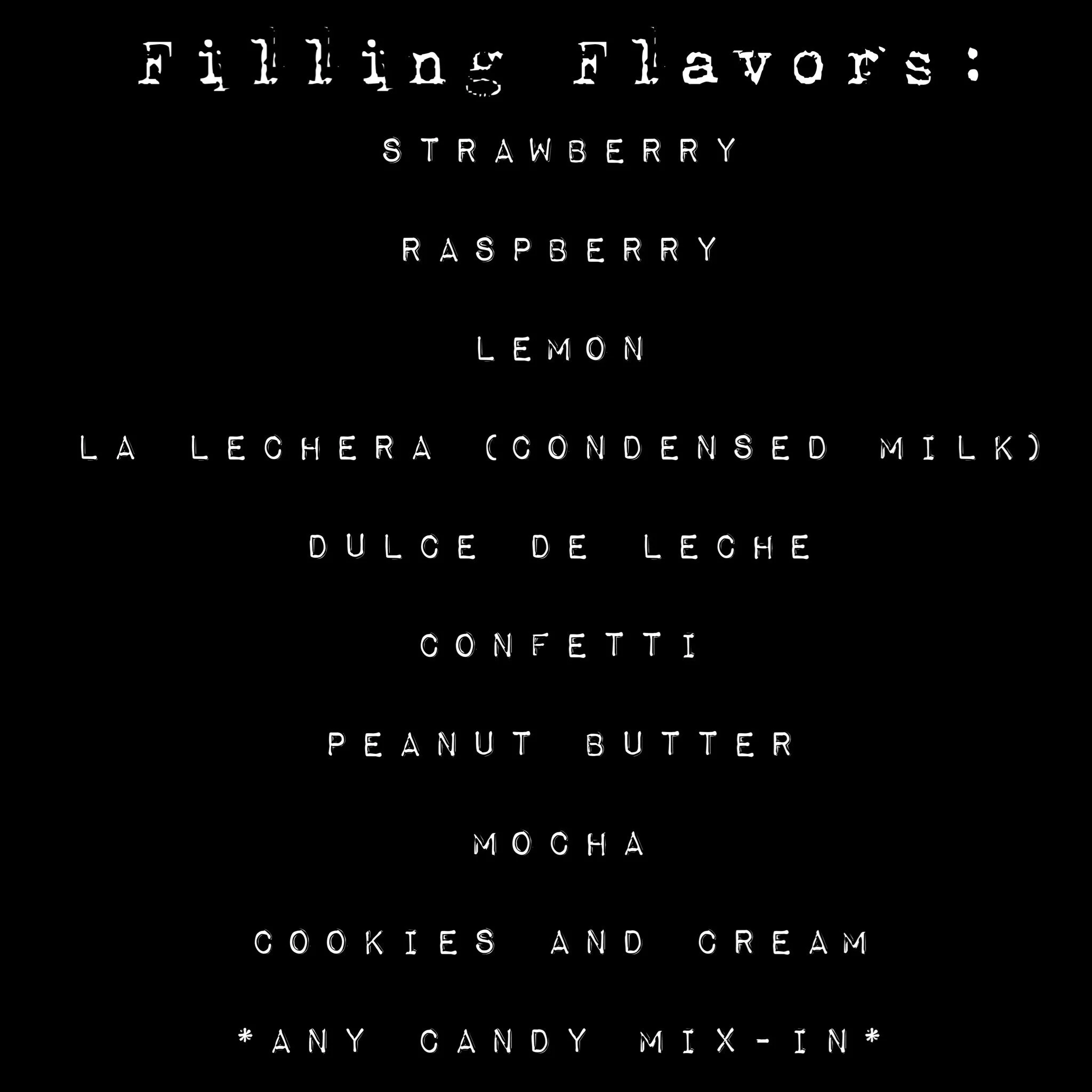 Menu — Cake Life Co