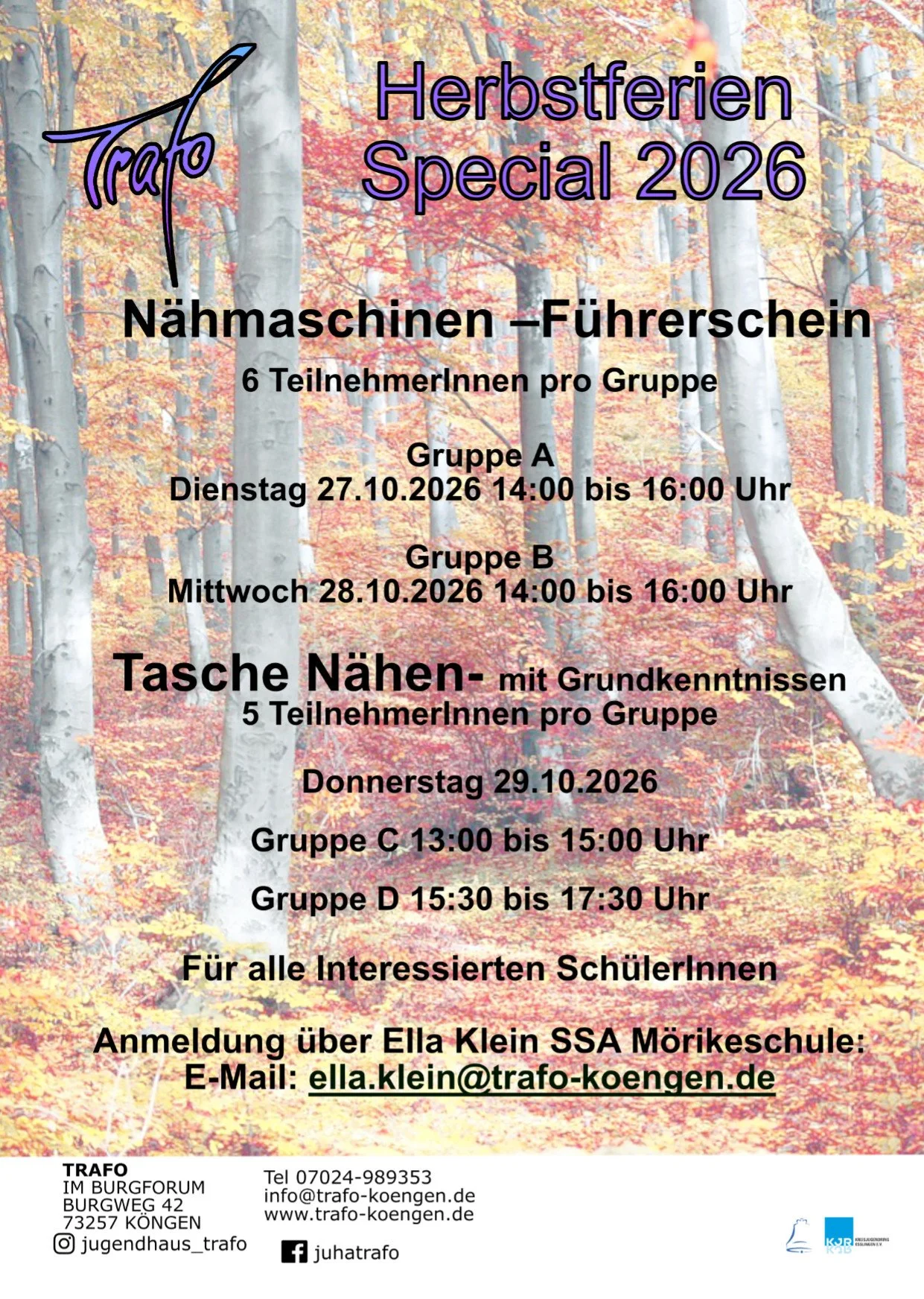 Herbstferien Special 2026