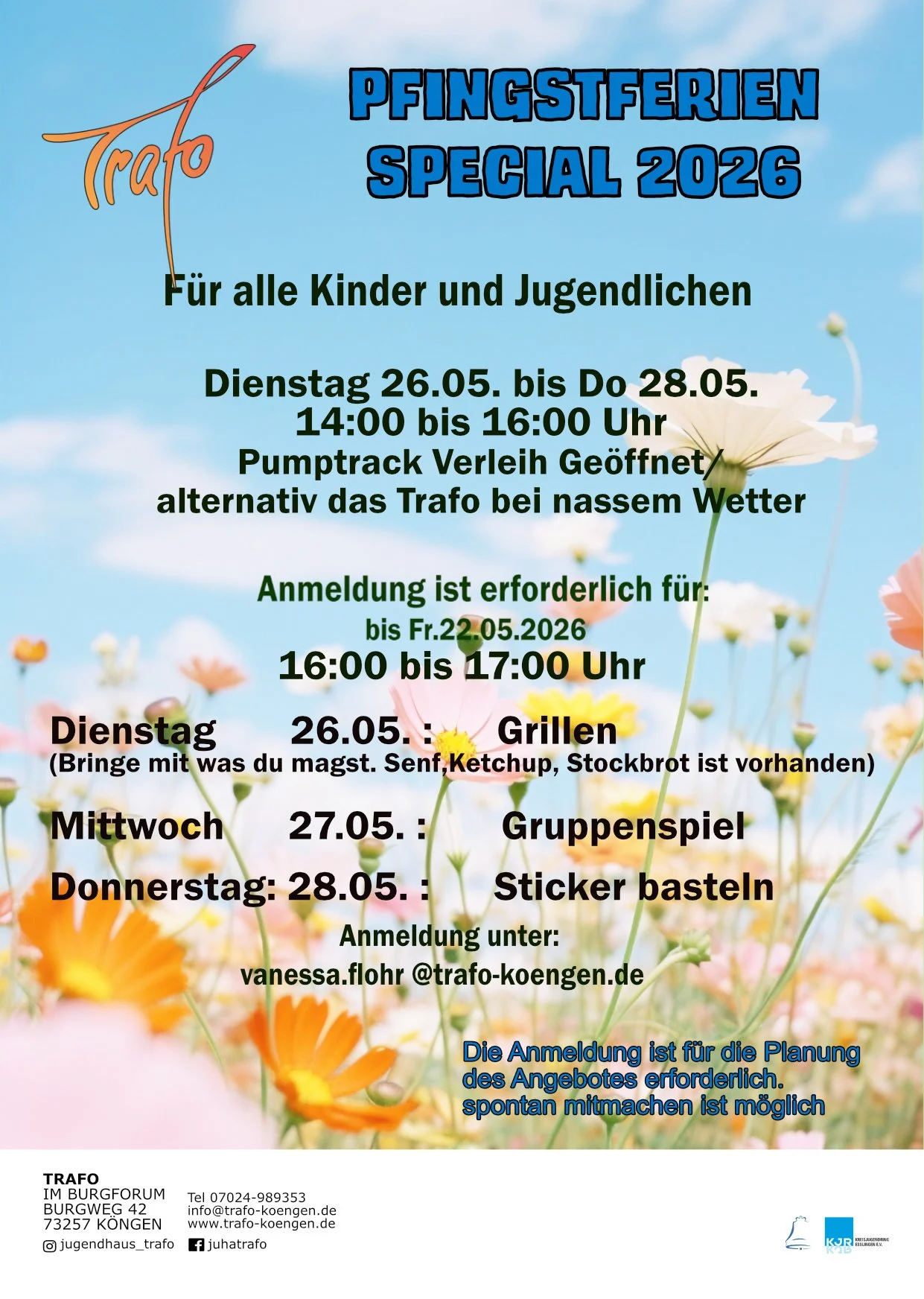 Pfingstferien Special 2026