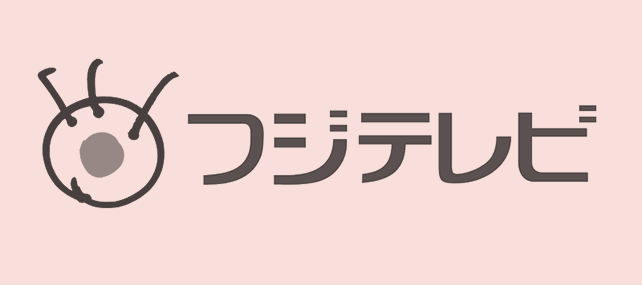 Logo of Fuji Television.