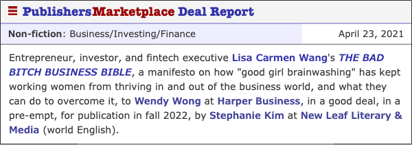 Also featured as a Publishers Weekly “Deal of the Week.”