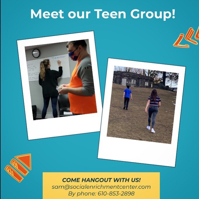 Meet our teens! We run multiple Teen Groups throughout the week! 🥳 Last week we went on a walk through a local park to get outside!