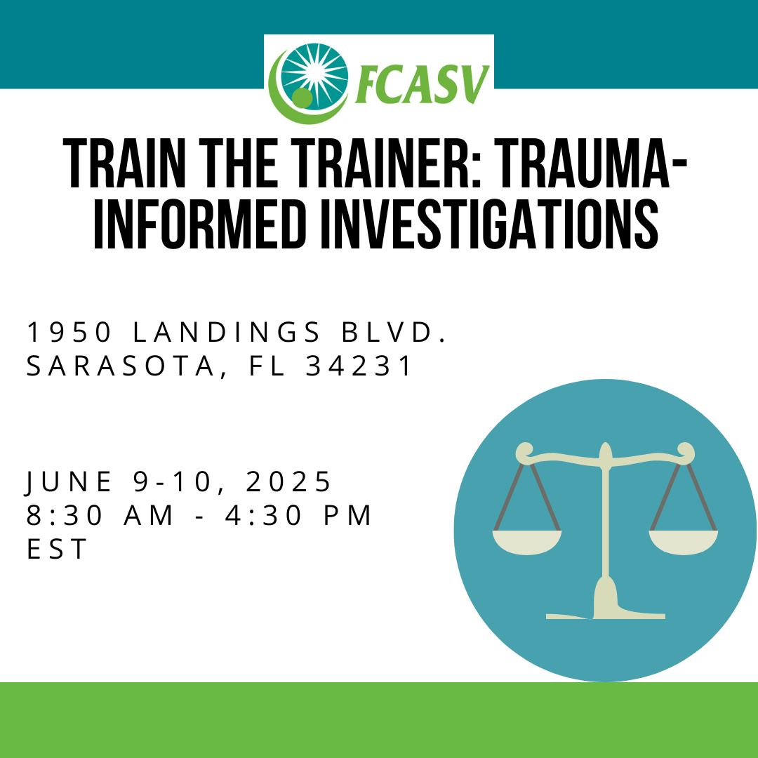 Train the Trainer - Trauma Informed Investigations (Sarasota, FL)