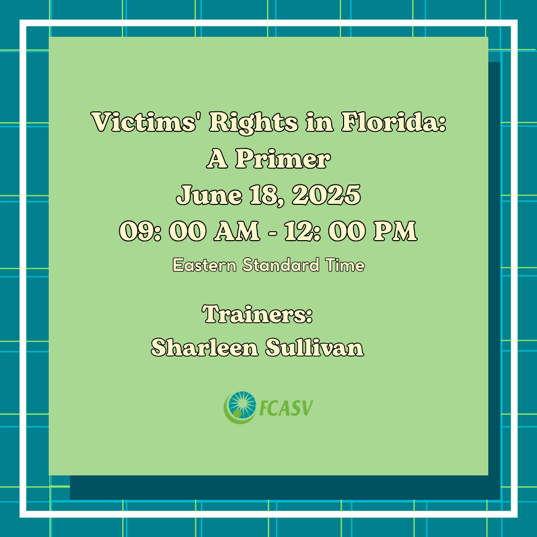 Victims' Rights in Florida: A Primer (Webinar)