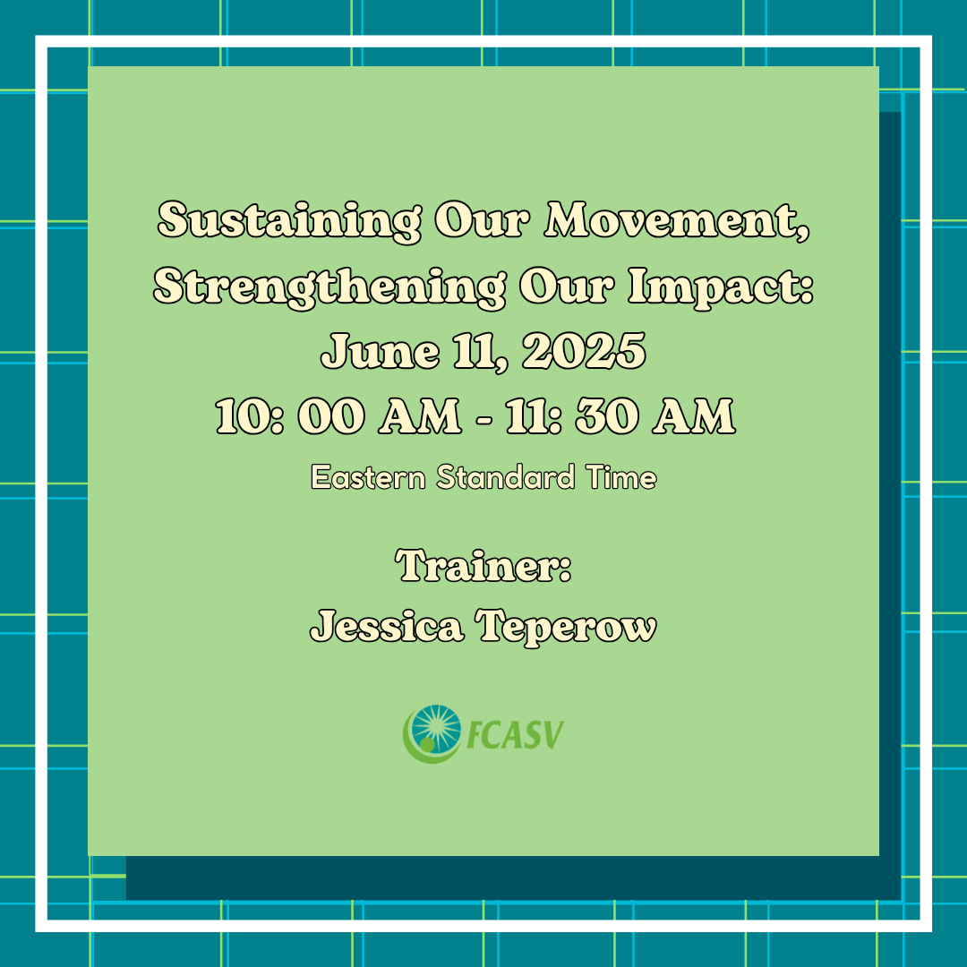 Sustaining Our Movement, Strengthening Our Impact