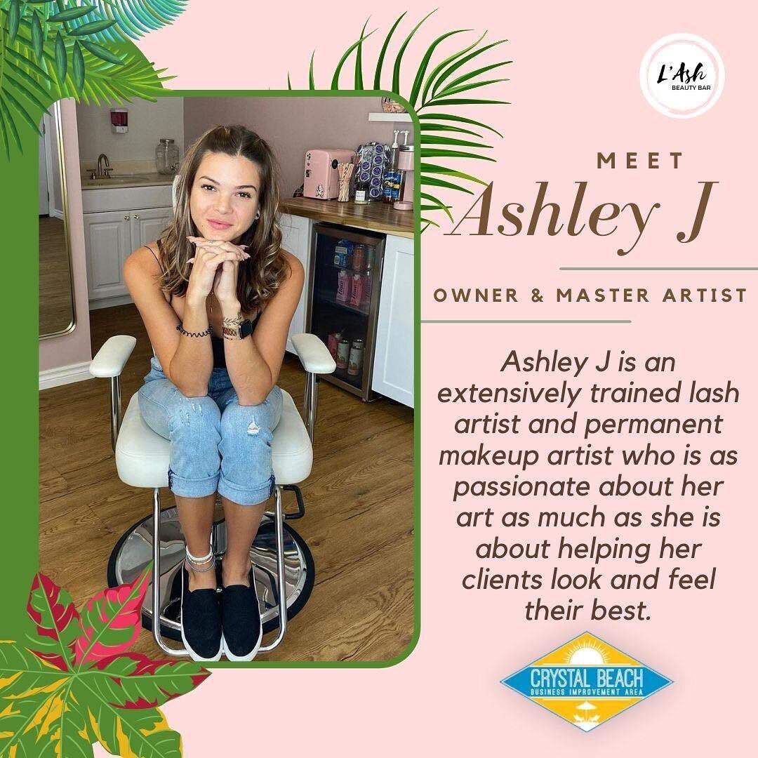It&rsquo;s time to #MeetTheOwner! ☀️

Ashley J is the owner and operator of L&rsquo;ash Beauty Bar located in Crystal Beach! L&rsquo;ash Beauty Bar is a permanent makeup studio and lash bar that&rsquo;s focused on servicing the local community and be