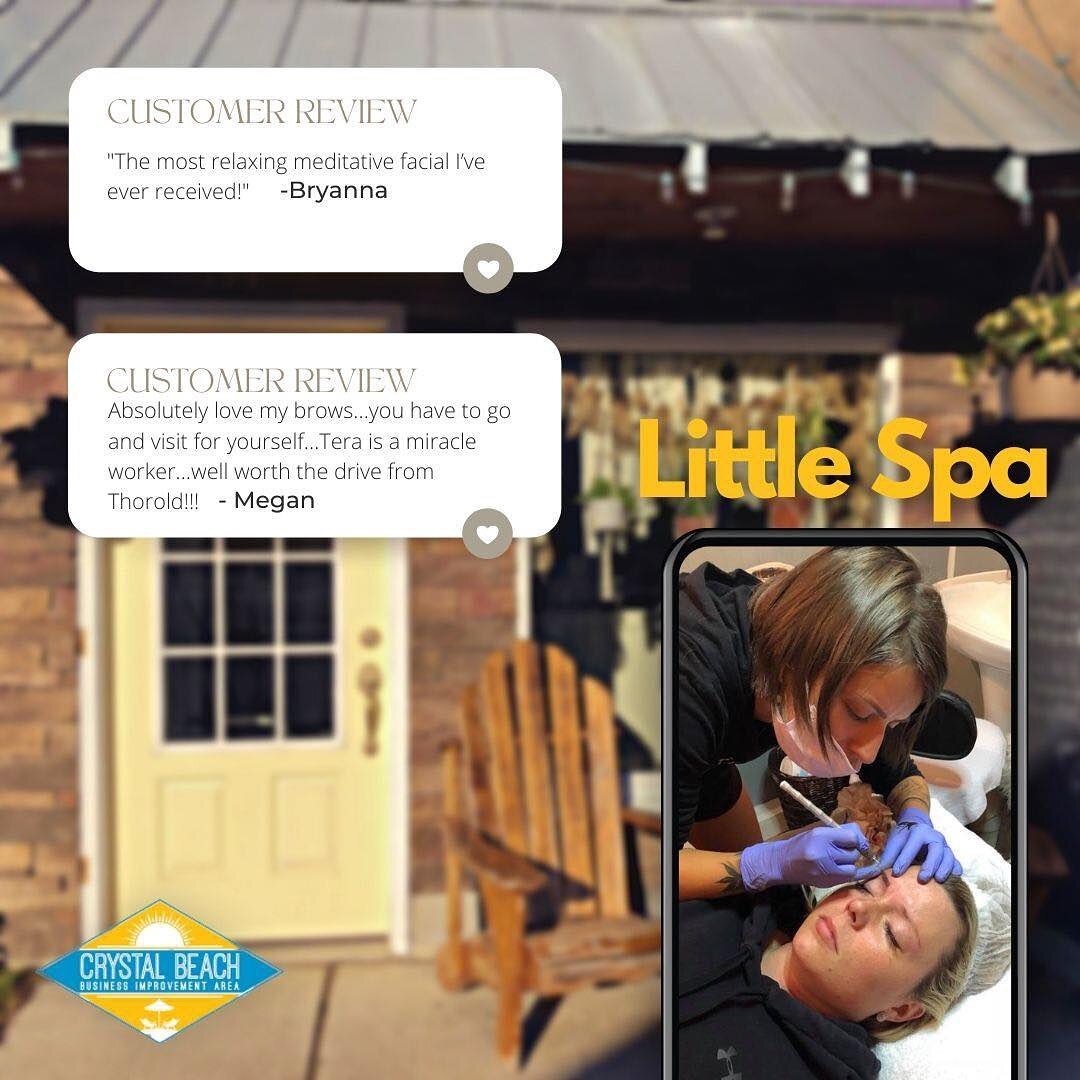 Little Spa offers some of the best beauty and salon services in our community! ❤️

The customer reviews speak for themselves! 😀

If you&rsquo;re interested in their services please call (289) 321-2812 for more info!