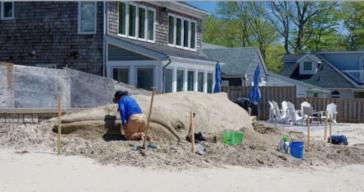 Fort Erie making use of sand dunes