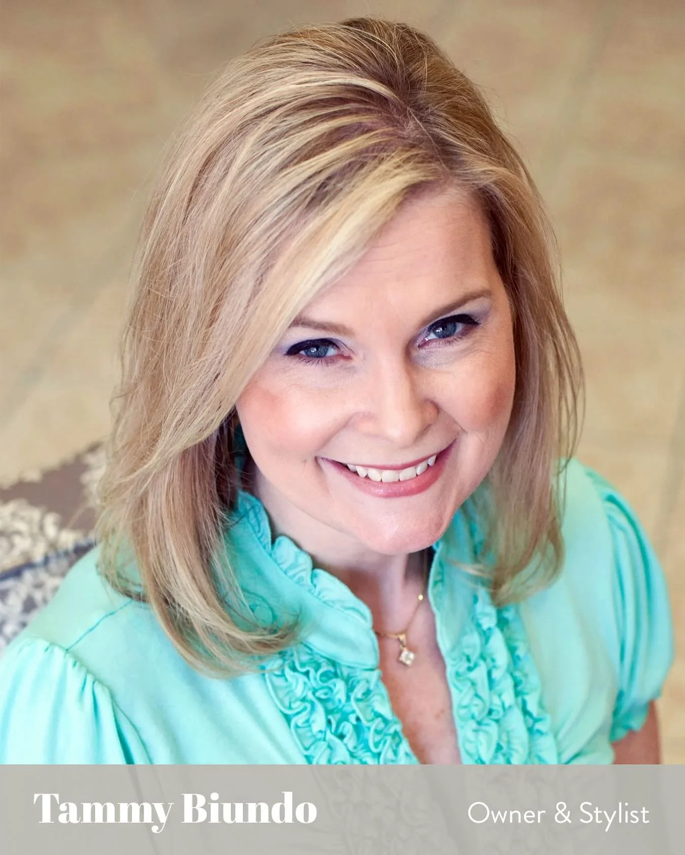 Stylist Spotlight: Tammy Biundo

Tammy has over 25 years of experience working with complex curly hair and understands the need for the perfect cut, color &amp; style. She&rsquo;s great at making fine hair look fuller, using proper color placement an