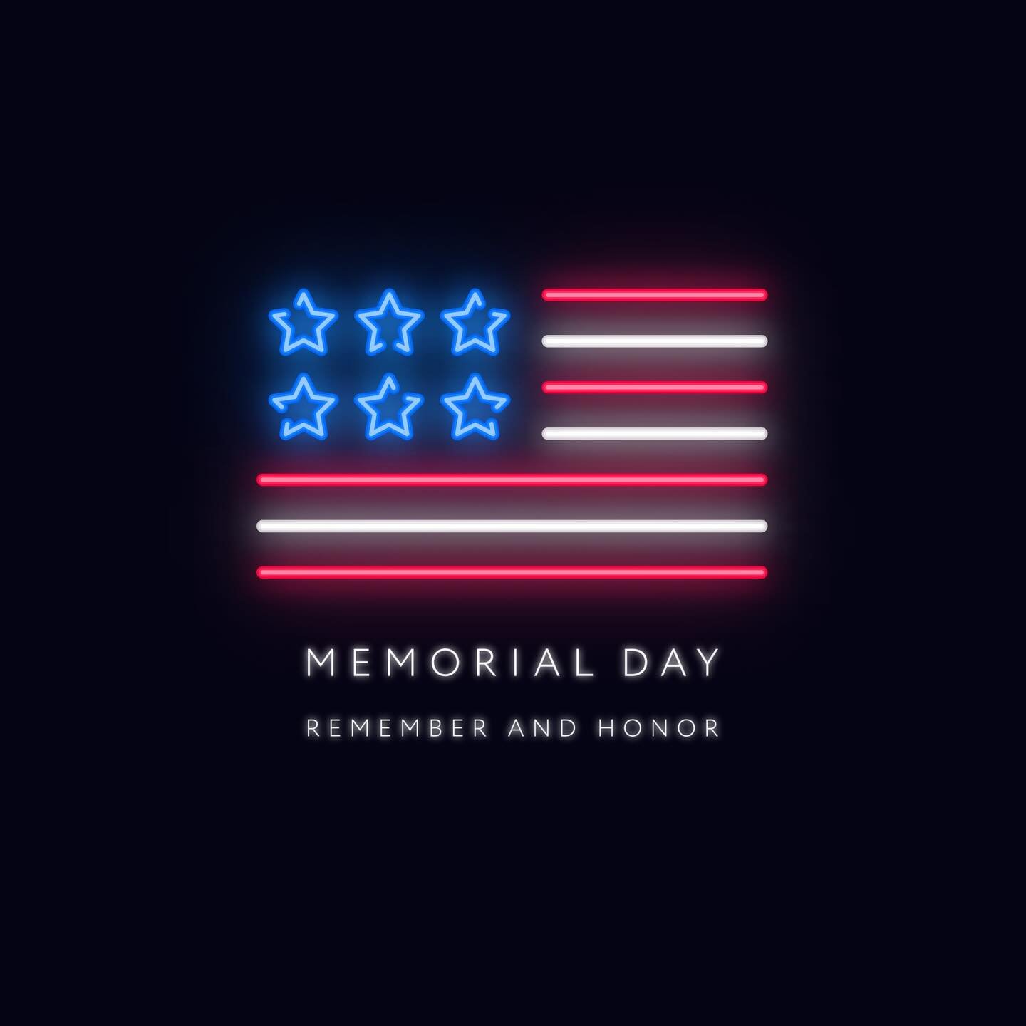 We remember and honor.

#MemorialDay