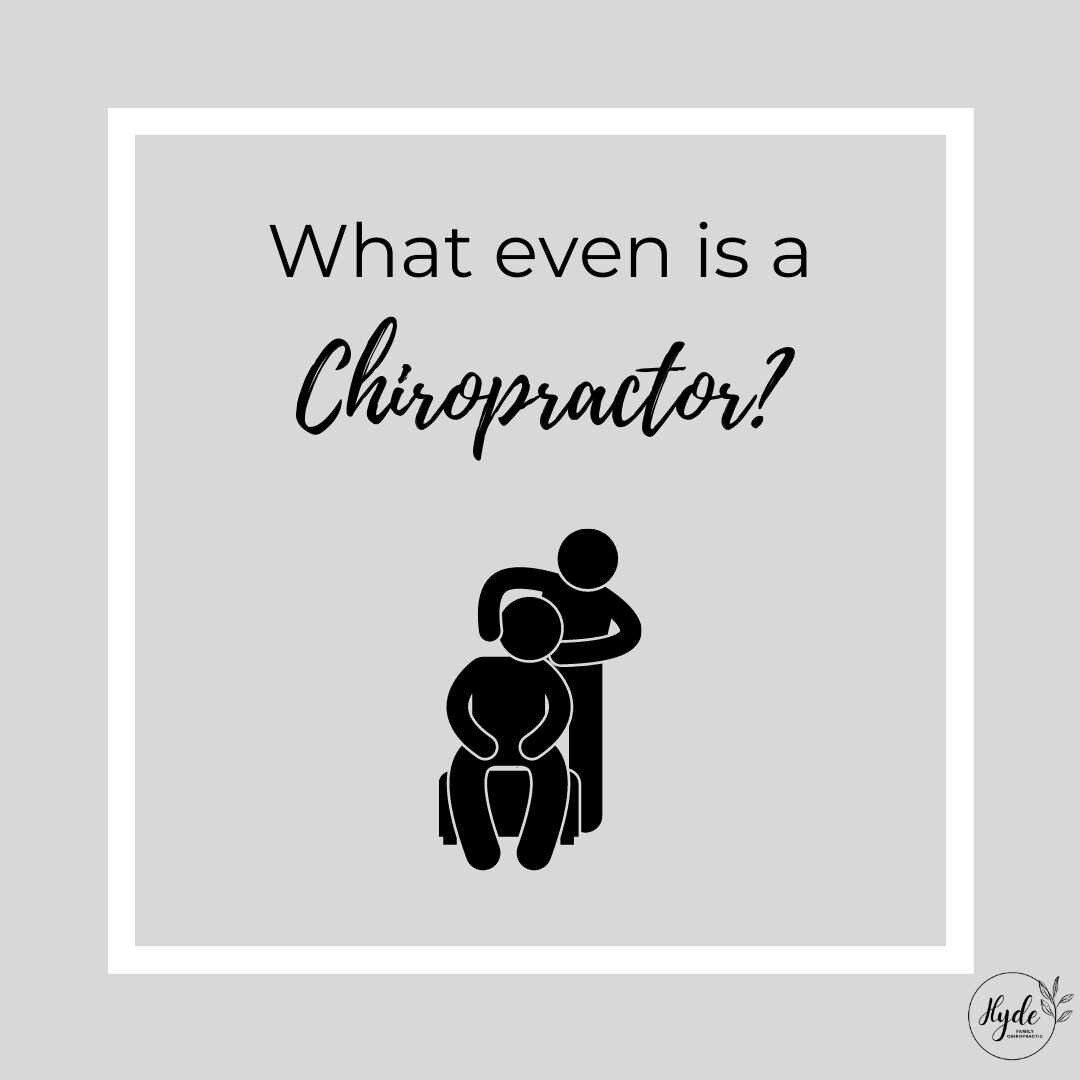 What even is a chiropractor? 🤔
.
I would like to answer with &quot;a really cool person&quot;, but I might be biased...
.
Check out what a chiropractor is in our new blog post up on the website: https://www.hydefamilychiropractic.com/blog/what-is-a-