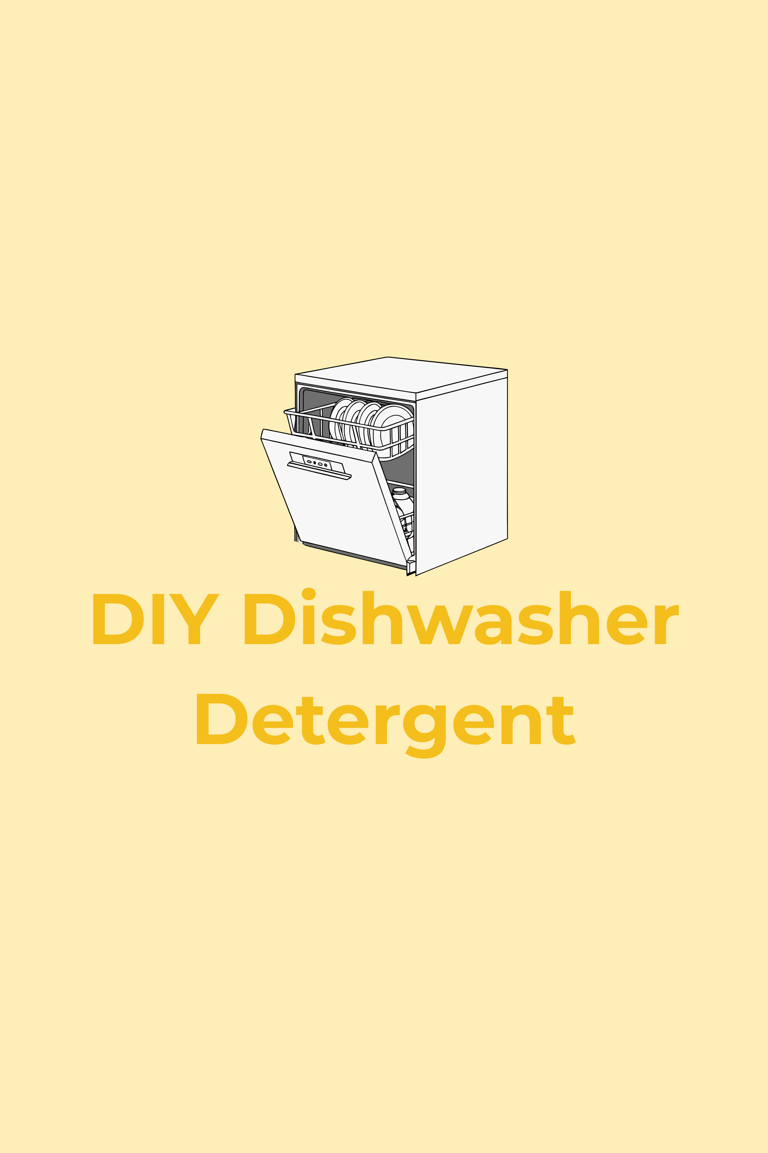 Homemade Dishwasher Detergent: A Simple Low-Tox Recipe for Cleaner Dishes