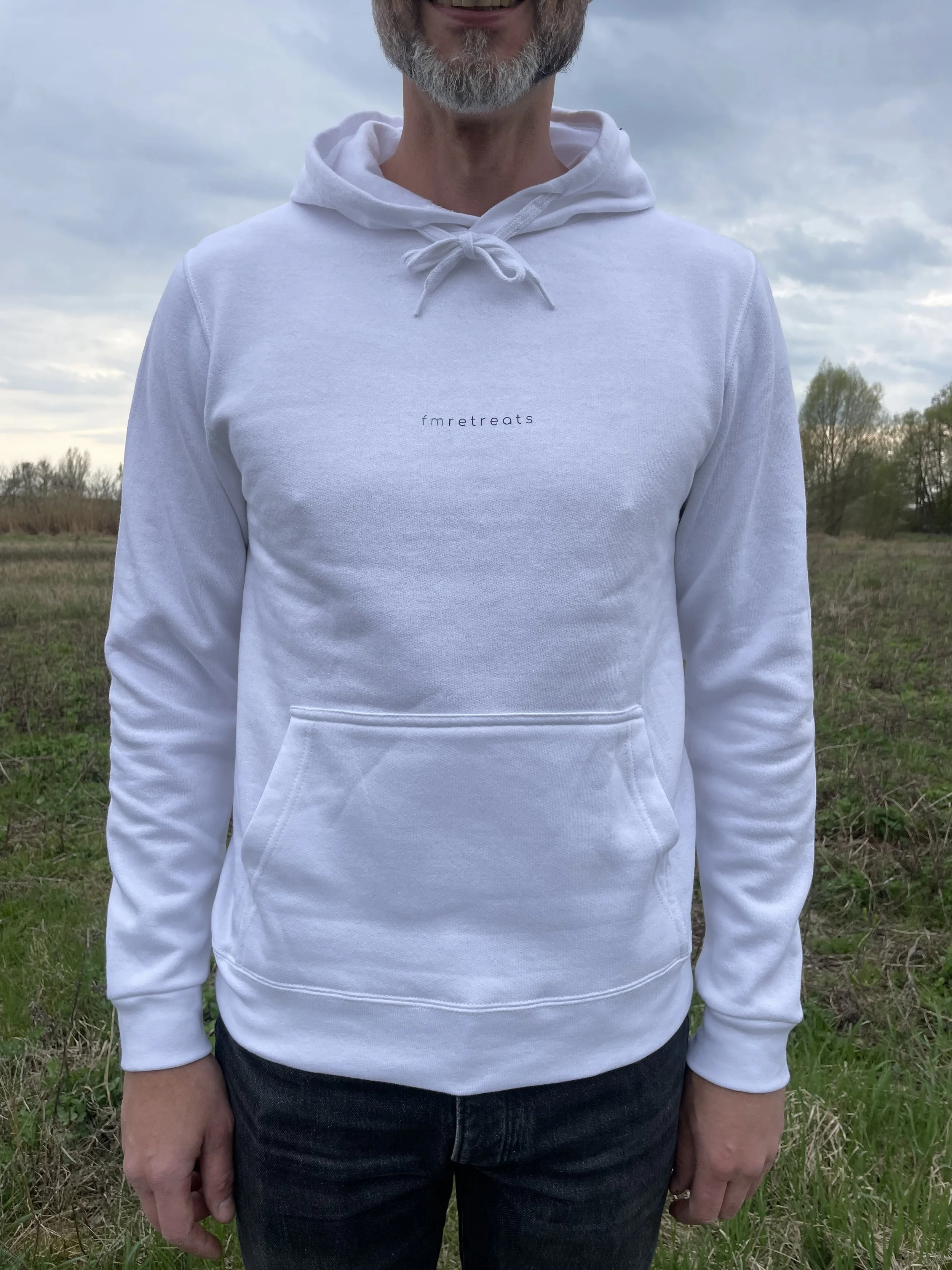 Hoodie weiß "The Good Energy Club"