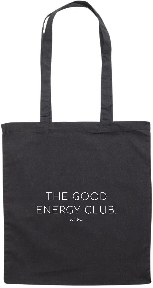 Beutel "The Good Energy Club."