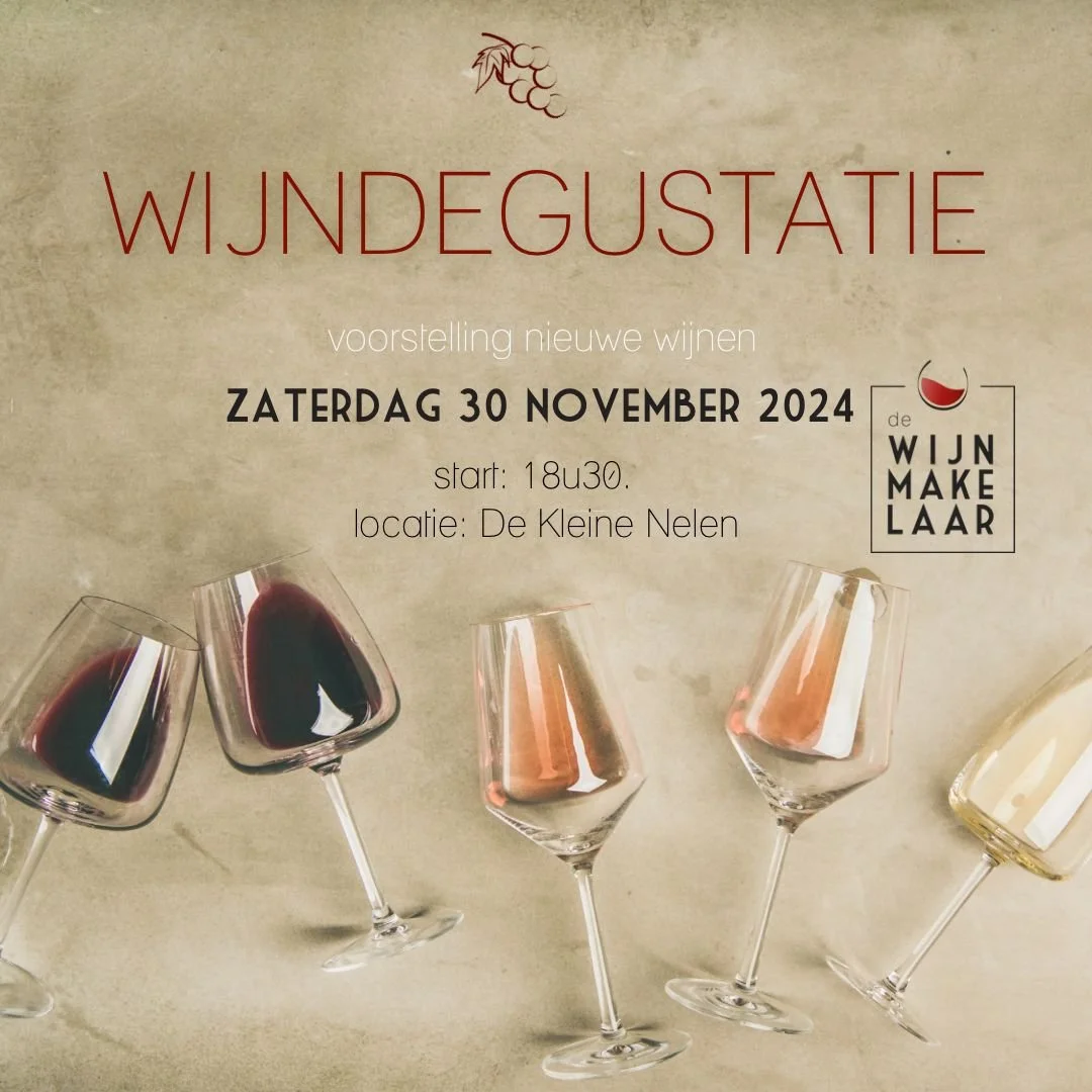 Winter wijndegustatie zaterdag 30 november 