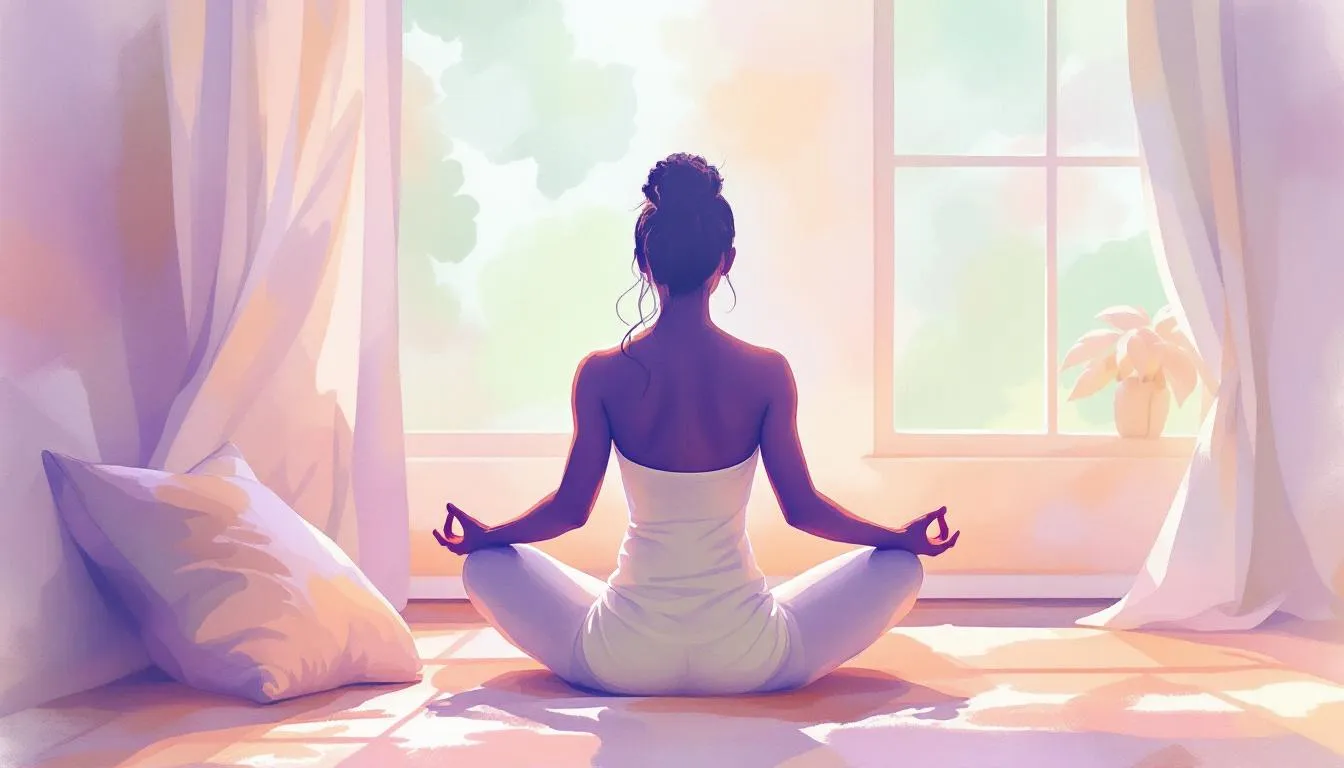 A serene scene illustrating healing from narcissistic abuse.