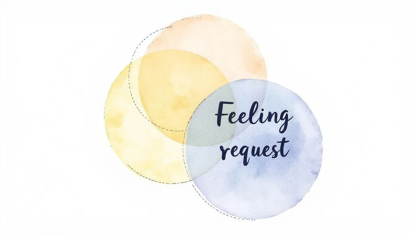 Diagram illustrating the four components of NVC.