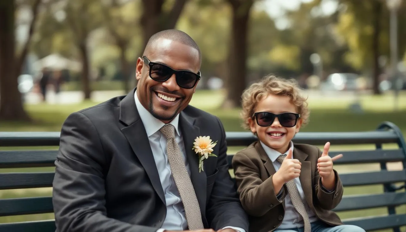 A humorous depiction of a parent-child relationship, highlighting the funny side of narcissism.