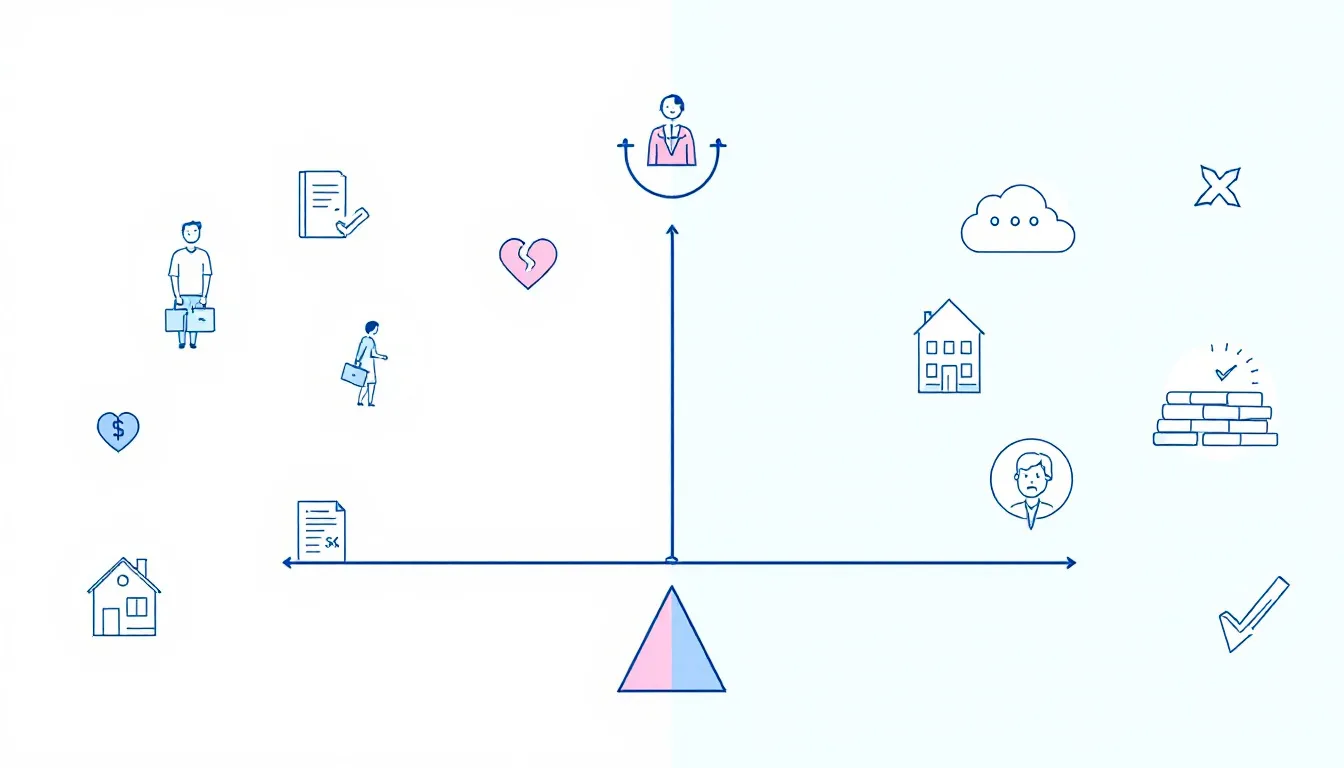 Financial autonomy after divorce.