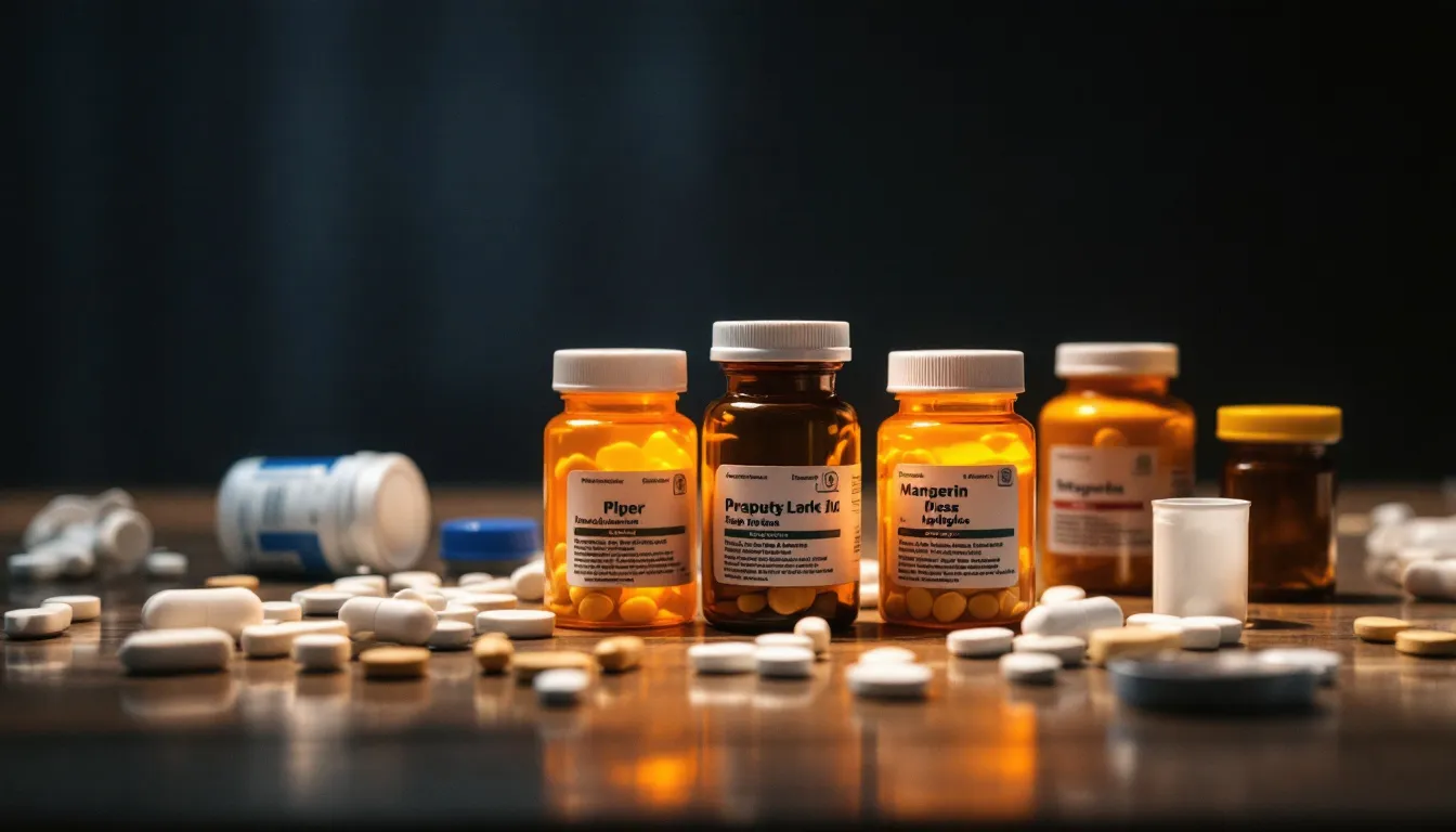 A collection of medications used in the treatment of narcissistic personality disorder.