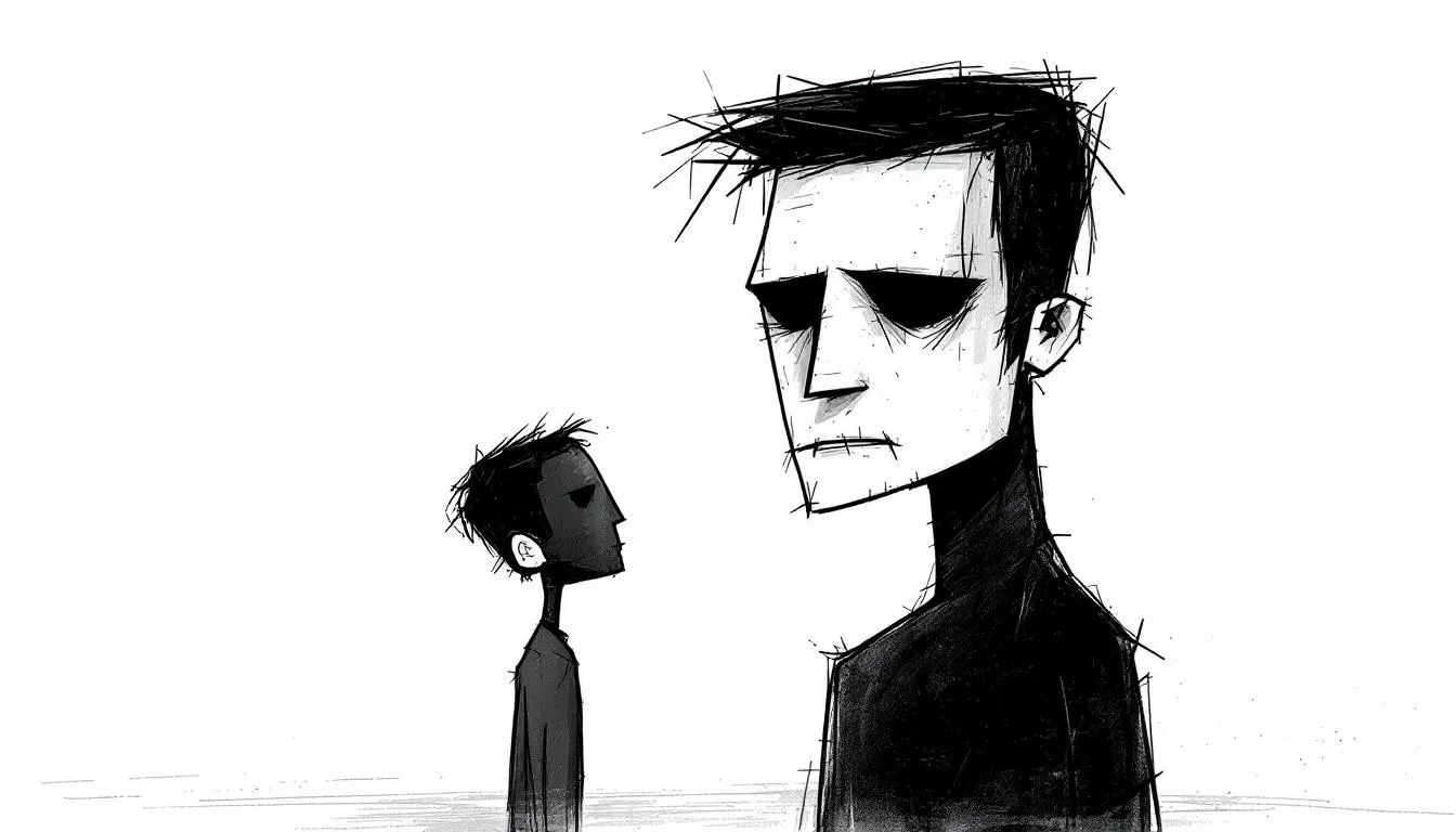 An illustration of relationships affected by narcissism.