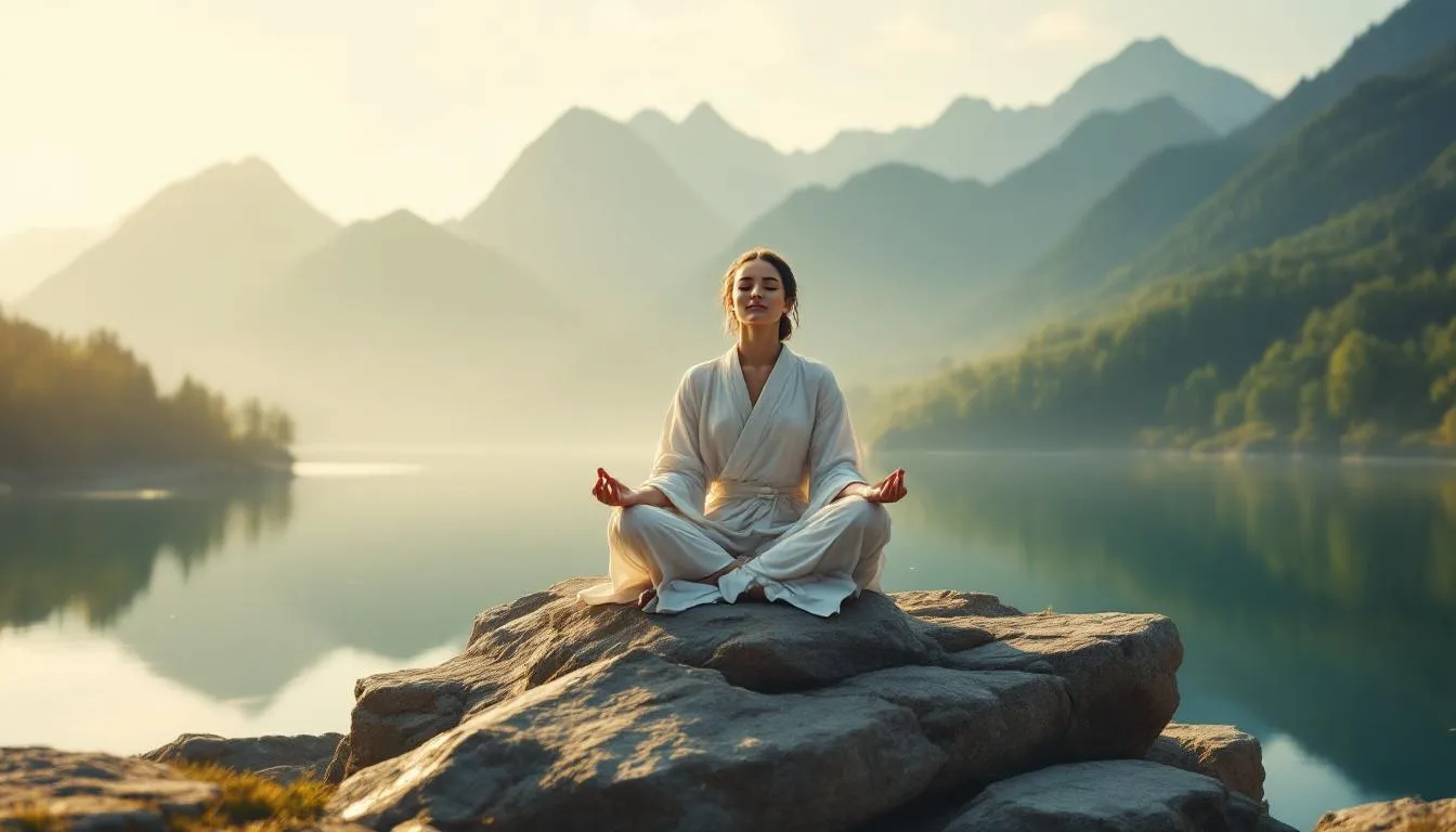 A serene setting promoting self-care and mental well-being.